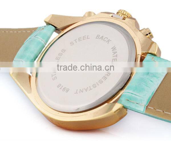 Guangzhou Alibaba Wholesale Analog Leather Wrist Watch Bands
