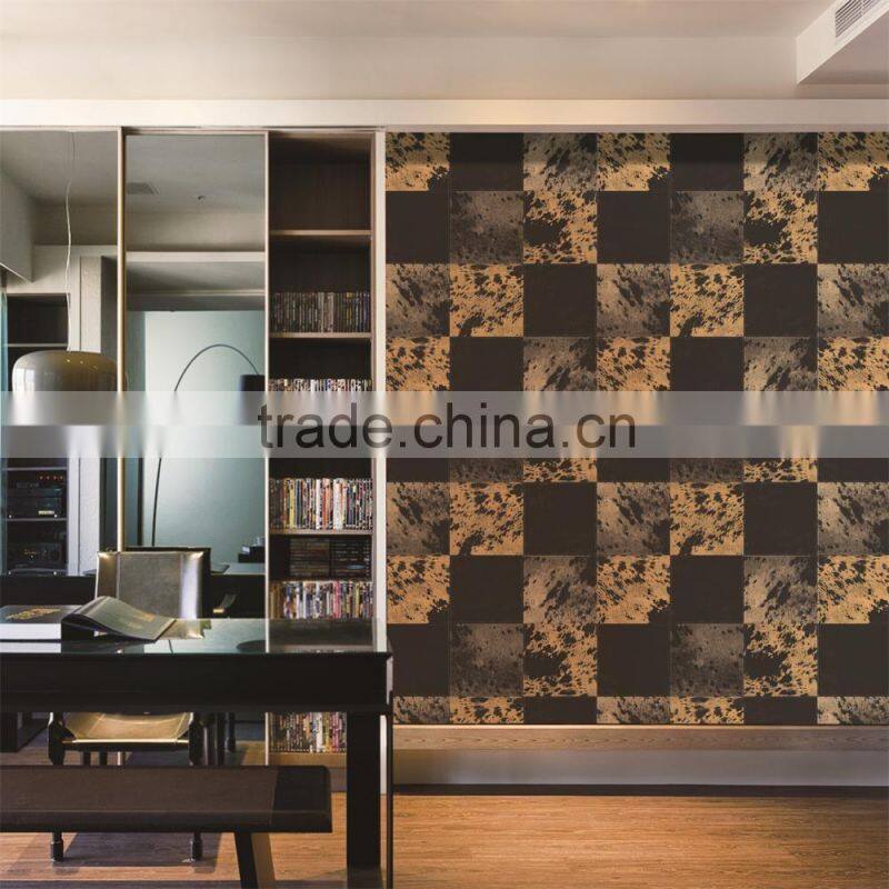 living room 3d wallpaper/3d wallpaper for home decoration/3d effect wallpaper