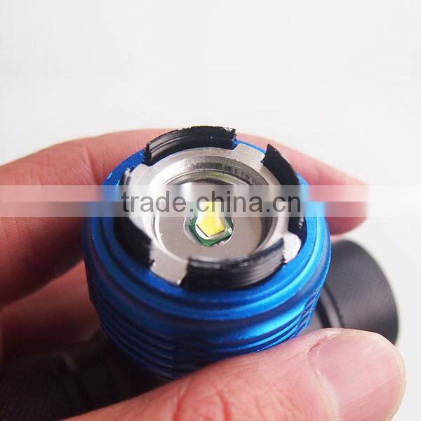 CREE XM-L T6 Aluminium LED Super Bike light with colorful lens 2014