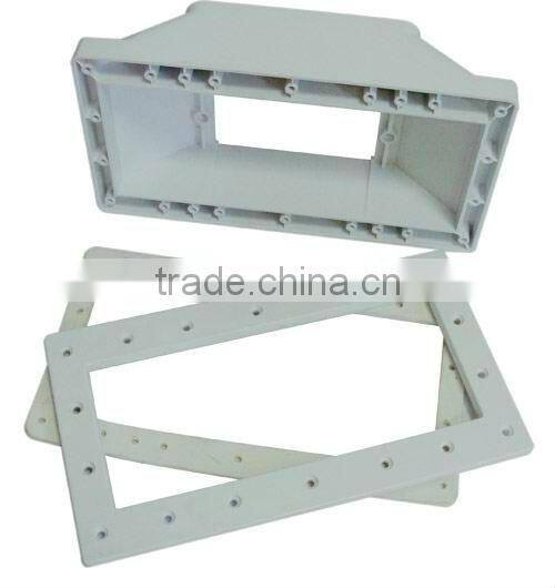 Poolstar P2003 one piece wide mouth skimmer pool wall skimmer