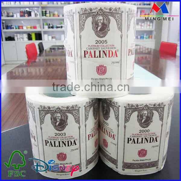 Printed Adhesive Label Sticker China Manufacturer