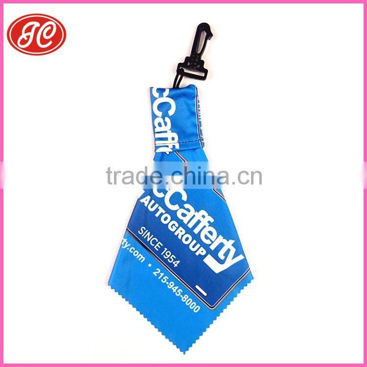 Mobile phone clean cloth key chain,microfiber cleaning cloth for ipad glass