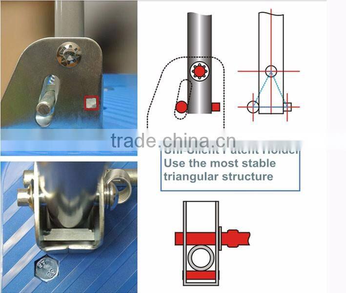 300kg Small Plastic folding hand cart LH300-DX