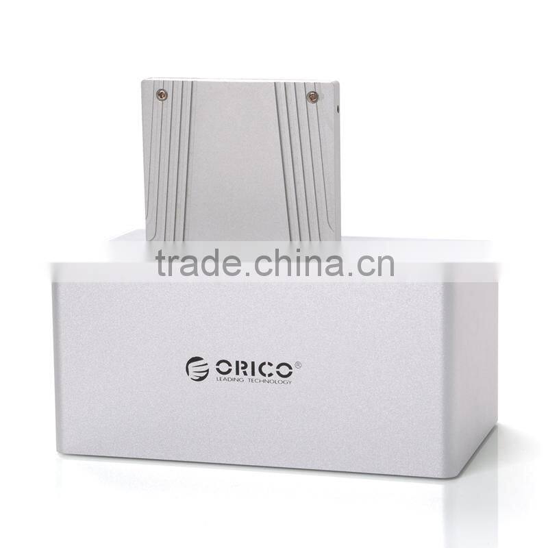 Custom aluminum hdd docking station,2.5'/3.5'hdd docking station