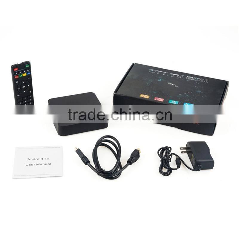 Full hd media player1GB/8GB MX8 android 4.4 android tv box RK3329 R9 MX8 Smart tv box