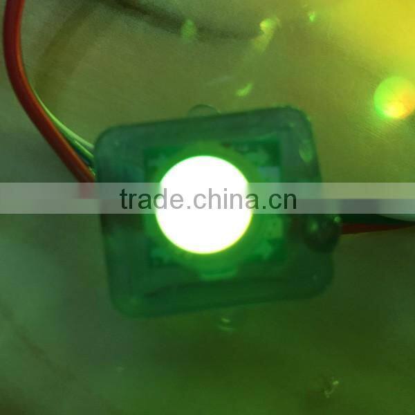 factory provide cheapest IP68 waterproof square pixel light 12mm