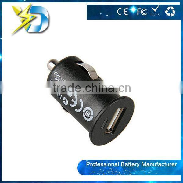 Hot Sale Car Charger Adaptor Mini Bullet One USB Port For All Mobile Device