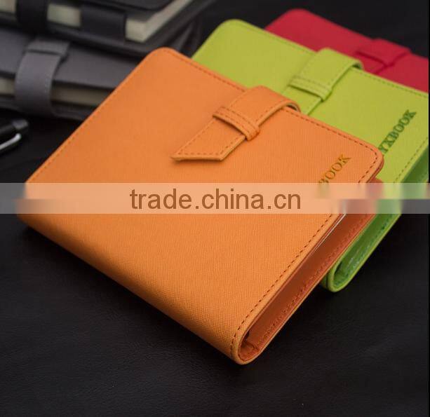 2017 custom leather notebook planner