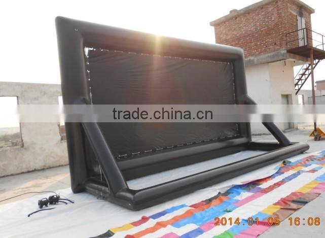 Inflatable Billboard Screen/Inflatable Movie Screen for Outdoor Movie Enjoying and Advertising