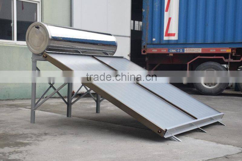 Non-Pressure Flat Plate Solar Water Heater System/Low Pressure Solar System Solar Flat Plate