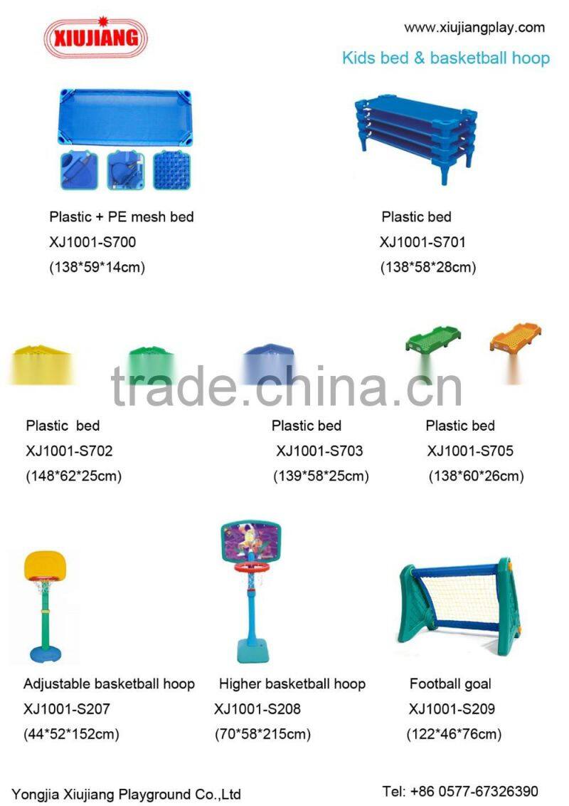 Kindergarten Bedroom School Furniture Children Plastic Bed Factory