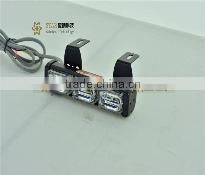 9 LED Police flash led deck Lights auto amber strobe lights(LED-189-1)