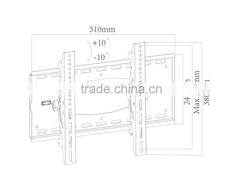 Up and down tv mount for 23"-47", OEM tv mounting bracket