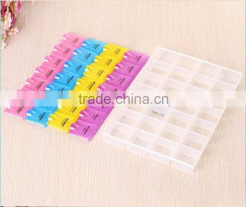 2016 Chinese wholesale smart 7 day pill box