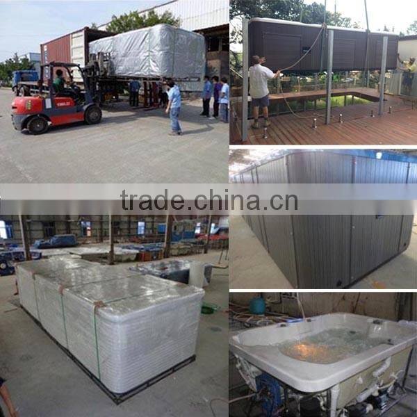 Combo Massage (Air & Whirlpool) swim spa pool combo hot tub