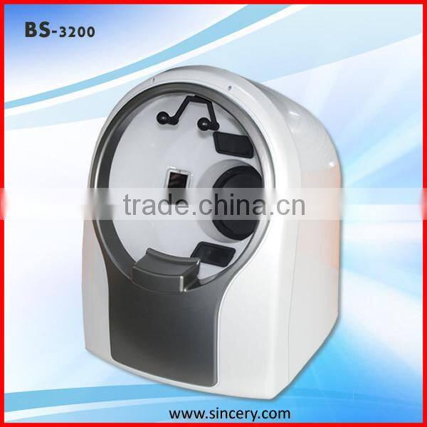Beautiful Face Scanner Beauty Skin Test Machine magic mirror led tv BS-3200