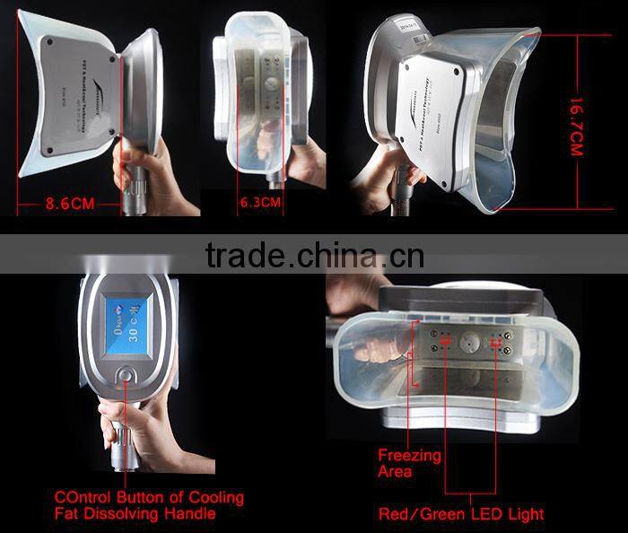 Super cryolipolysis 4 or 3 head cryo slimming machine