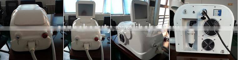 2016 Newest model Germany bars portable 808nm diode laser for laser hair removal!