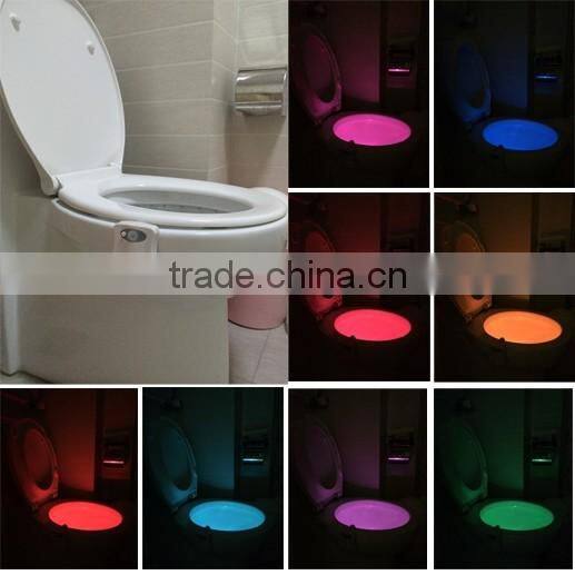 Mini design easy use toilet lamp