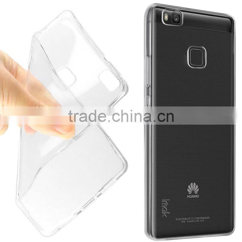 2016 Newest Imak Quality crystal case for HUAWEI P9 Lite , High Quality TPU SOFT Case