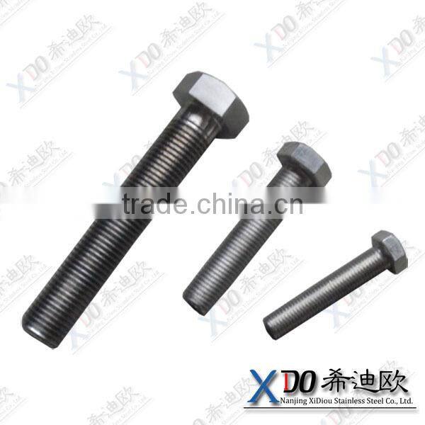 1.4529 China wholesale fasteners din 933 / full threaded hex bolt