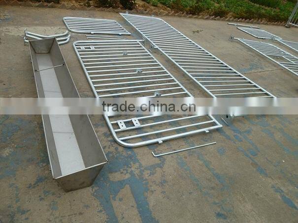 Hot Dip Galvanised Pig Farm Fattening Stall