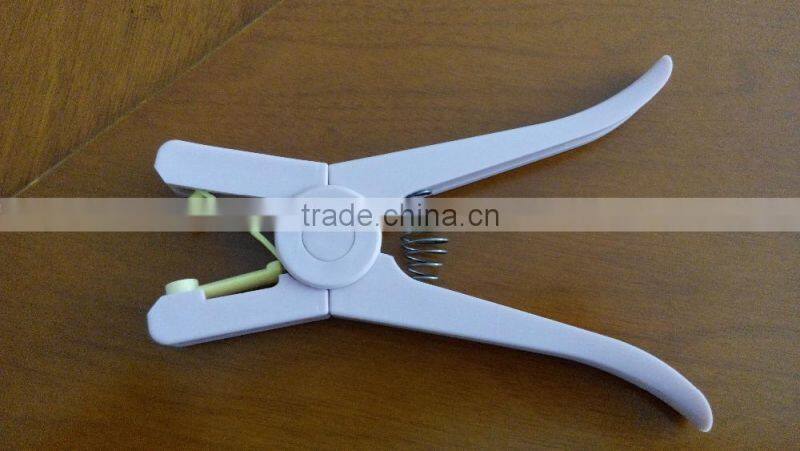 Yellow Sheep Goat Animal Livestock Ear Tag Lable Identification Number