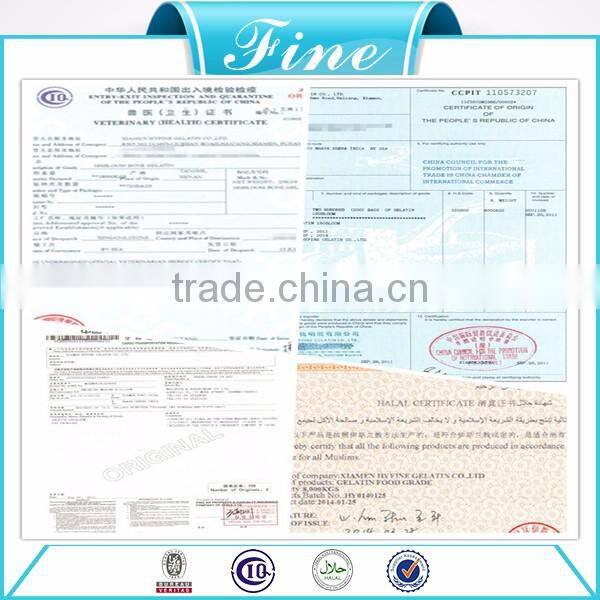 Industrial bovine gelatin used for match head