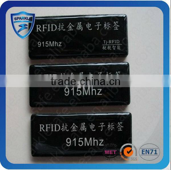 rfid uhf passive metal tag PCB material with 3M glue for asset management