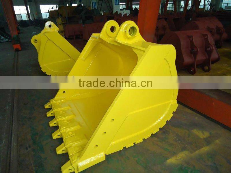 High quality Excavator parts rock bucket for SK100