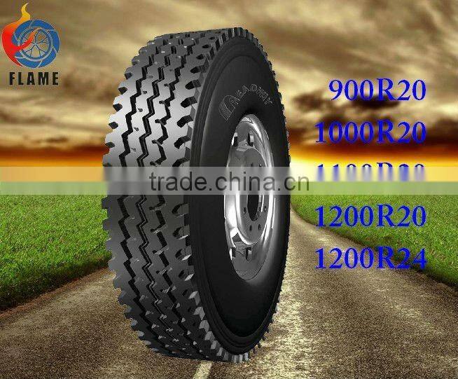 1200R20 all steel radial truck tyre