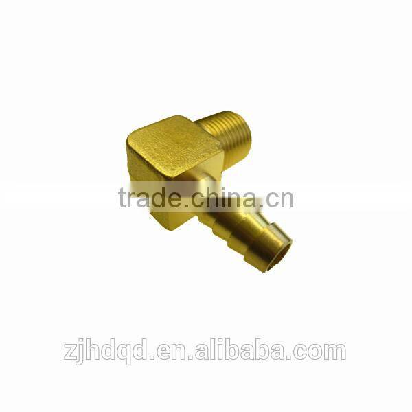 forged brass connector with 1/8" 1/4" 3/8" 1/2" NPT BSP size , high quality 45 degrees outside pagoda wire bend ,brass elbow