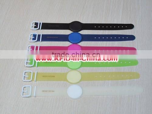 Flexible PVC Rfid Wristbands for Events