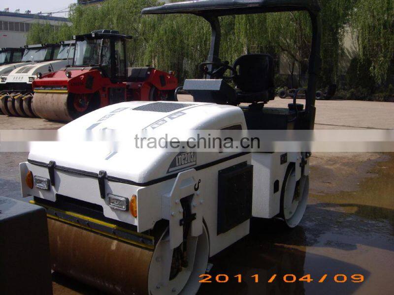 Lutong 8 Ton Double Drum Vibratory Road Roller LTC208 New Road Roller Price