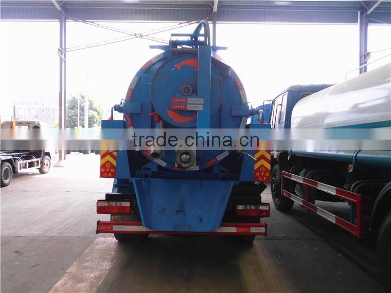 dongfeng 6cubic meters sewage sucking truck for sale
