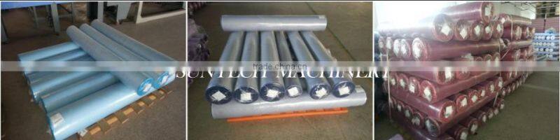 SUNTECH fabric roll heat sealing and packing machine
