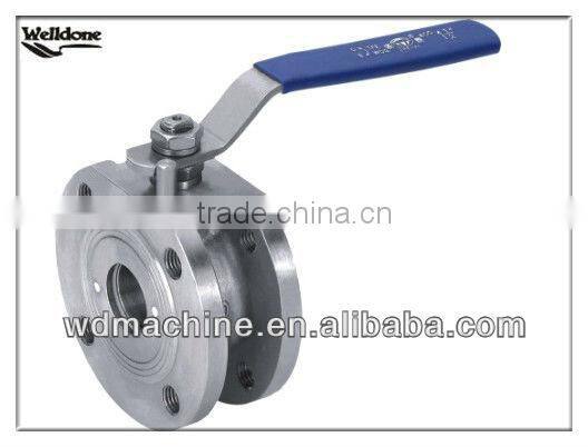 Wafer Type Stainless Steel Ball Valve