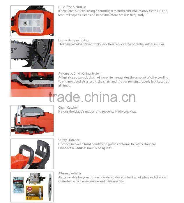 CHAIN SAW 58CC 3.1 HP