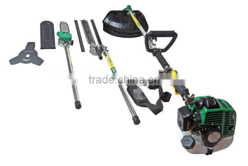 4 in 1 gasoline petrol Multi-functional cutter 43 CC pole pruner pole saw pole trimmer