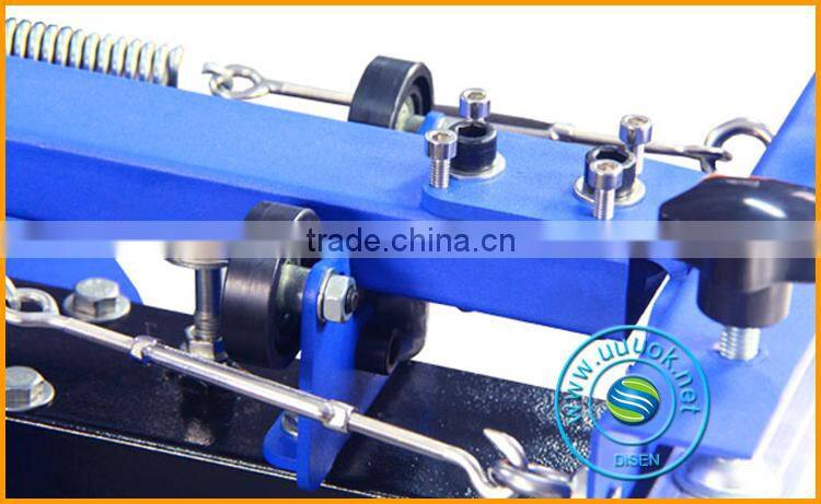 4 color 4 station t-shirt screen printing machine