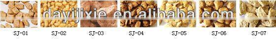 Automatic Textured Vegetarian Protein(TVP)/soya meat Soya Nuggets Process Line -- Jinan DaYi Extrusion Machinery