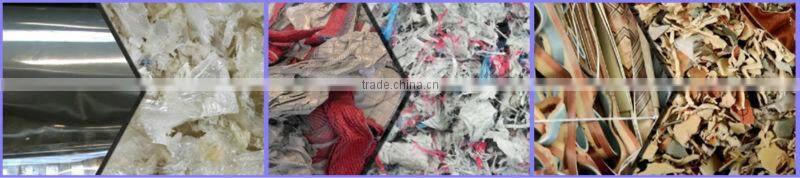 Plastic shredder with CE certificate