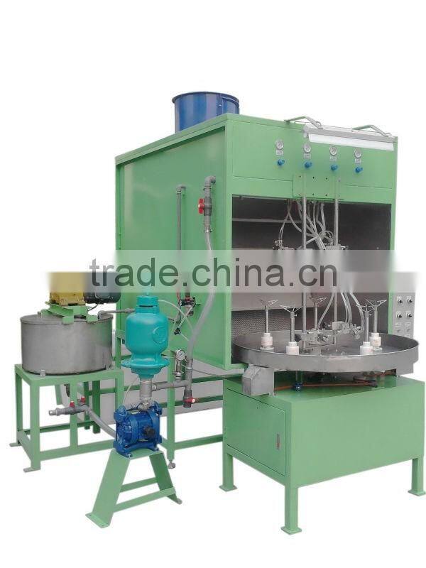 ceramic tableware glaze outside two color glazing outer glaze machine
