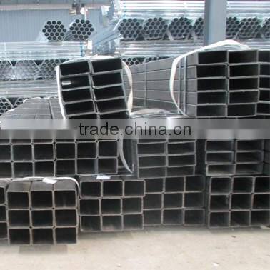 100*100*9.75mm China manufacture black ms square steel pipe price