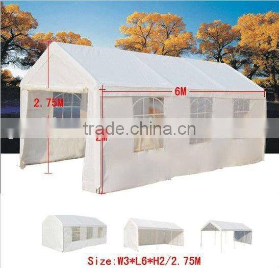 3X6M Heavy duty PE garage tent