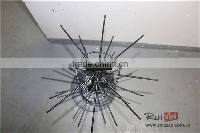 3-Tier Rotating Metal Wire Fashion Jewelry Display Table