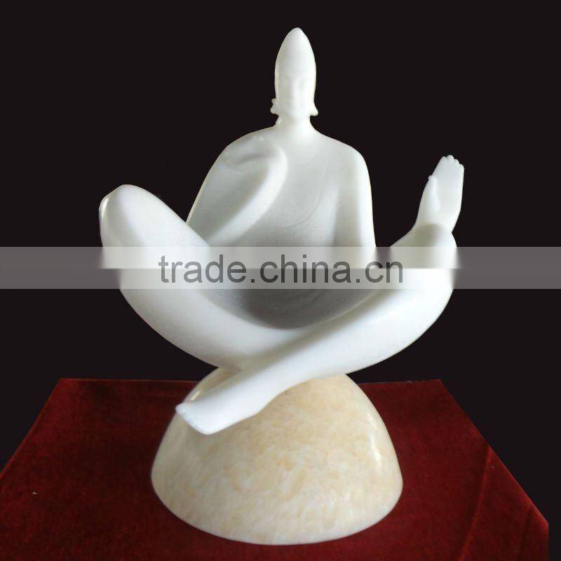 Abstract Marble Buddha Souvenir Craft