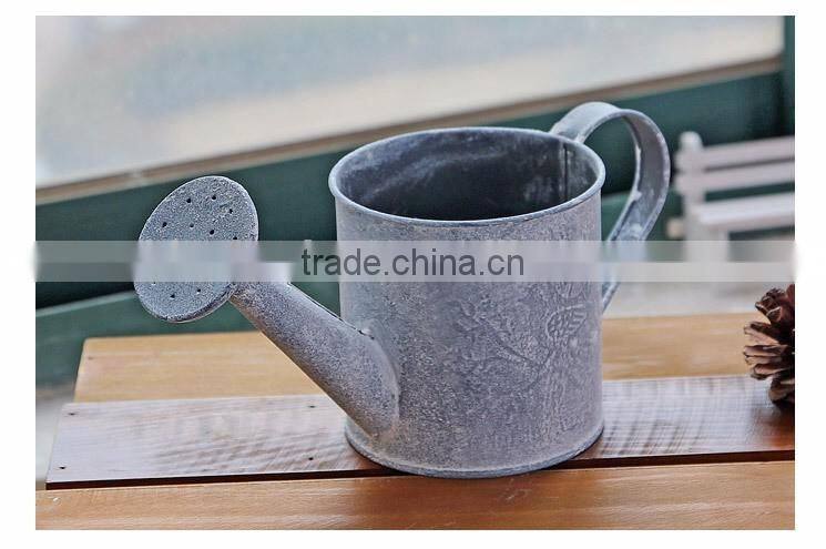 alibaba top seller indoor decorative antique garden metal watering can for home deco