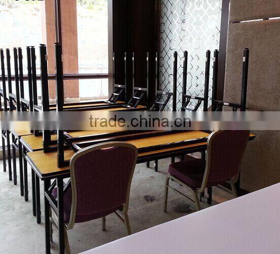 used restaurant / banquet /hotel table and chair set