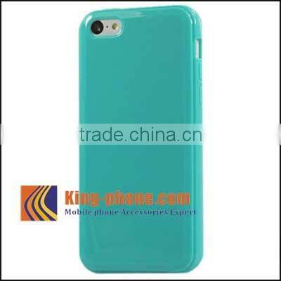 fashion color Flexible TPU Mobile Phone Cases For iPhone5c,tpu color case